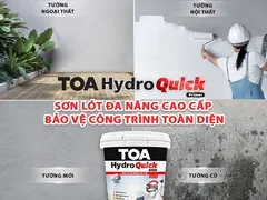 Sơn lót TOA tăng độ phụ, tăng độ bền Sơn Phủ màu