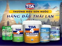 Bảng giá sơn TOA biết ngay giá thành trước khi mua sơn