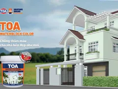 Sơn TOA chống thấm giải pháp toàn diện cho những vấn đề về độ ẩm
