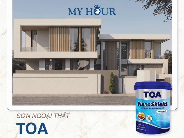 Sơn ngoại thất NanoShield phủ bóng TOA Sơn ngoại thất NanoShield phủ bóng TOA