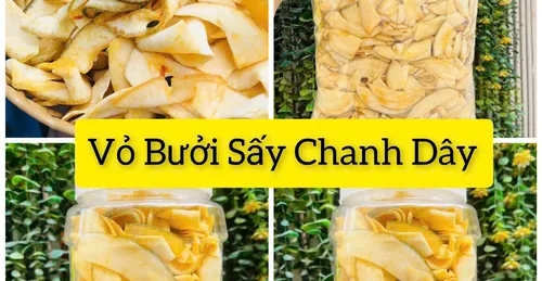 Vỏ Bưởi Sấy Dẻo Chanh Dây: Món Quà Từ Thiên Nhiên Cho Cuộc Sống Khỏe Mạnh!