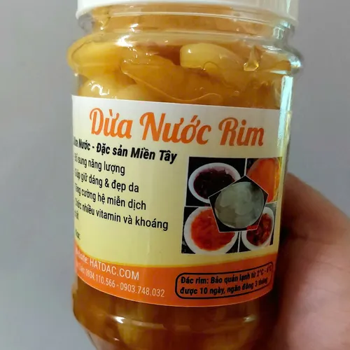 Dừa Nước Rim Đường Thốt Nốt - 500 Gram