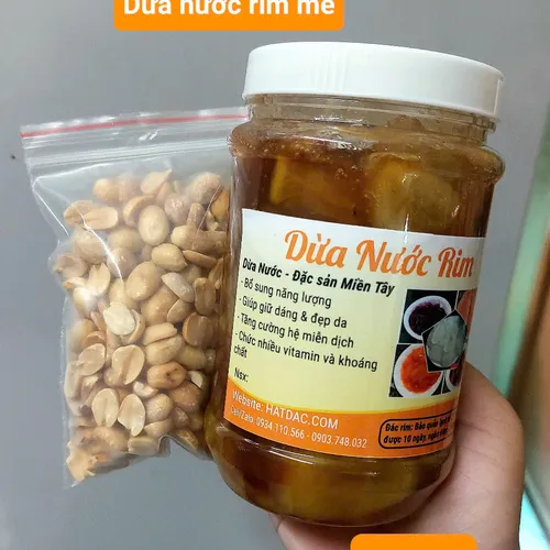 Dừa Nước Rim Me Hạt Dẻo - 500 Gram