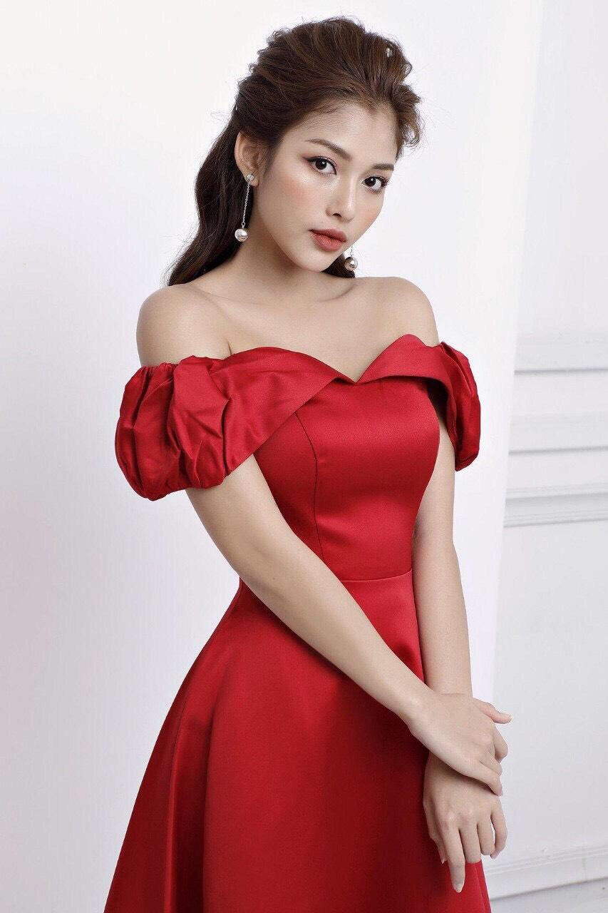 đầm dạ tiệc xòe