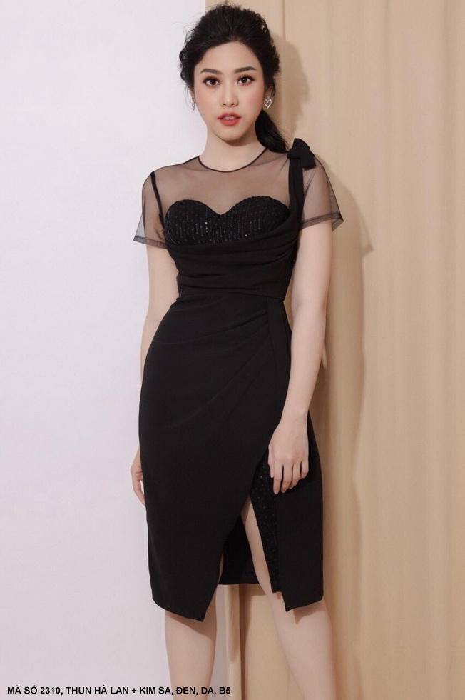 chọn đầm dự tiệc cưới body