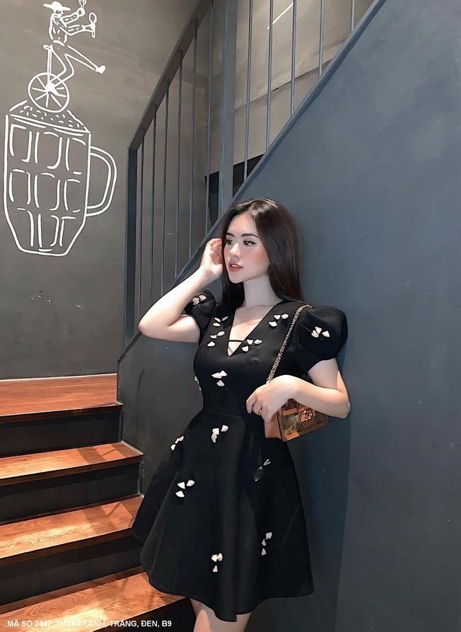 đầm nữ dễ thương đầm nữ dễ thương