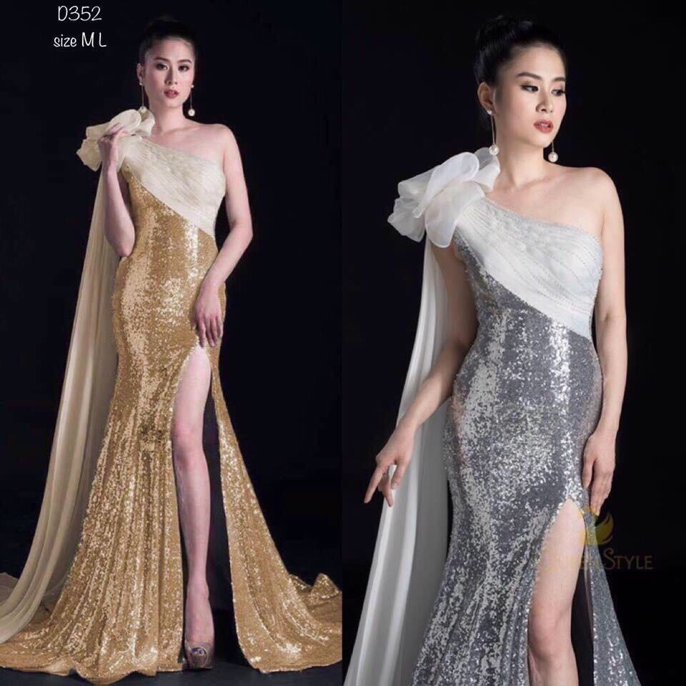 Váy kim sa ánh tuyến dự tiệc - Dương Fashion