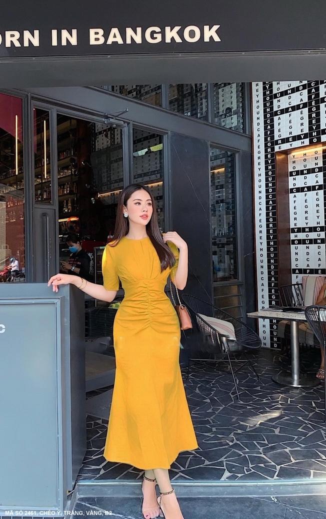 đầm dạ hội góc công sở