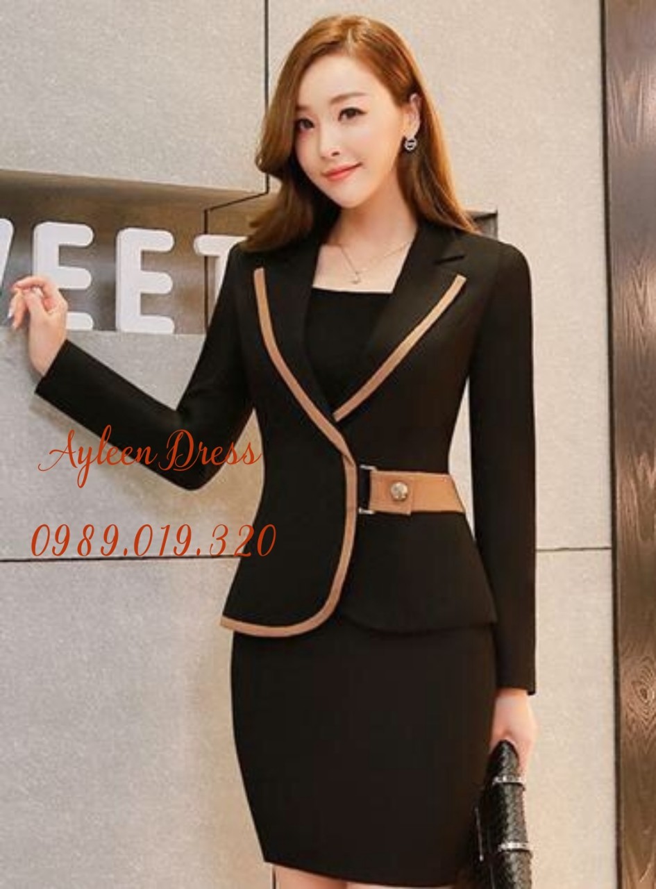 đầm dạ hội góc công sở