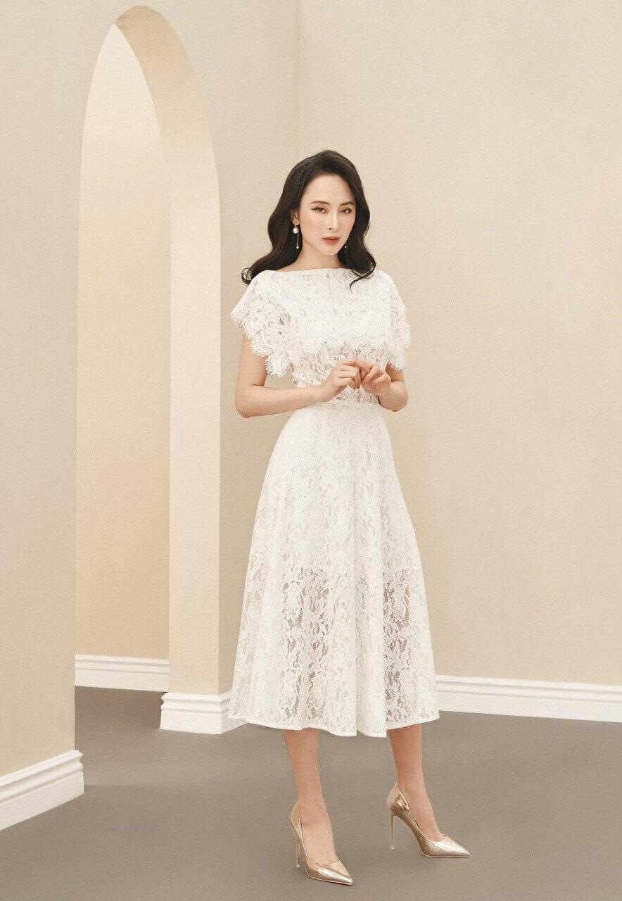 Cách tạo dáng chụp ảnh đầm dạ hội ‘Đẹp khoe - xấu che’ Cách tạo dáng chụp ảnh đầm dạ hội ‘Đẹp khoe - xấu che’