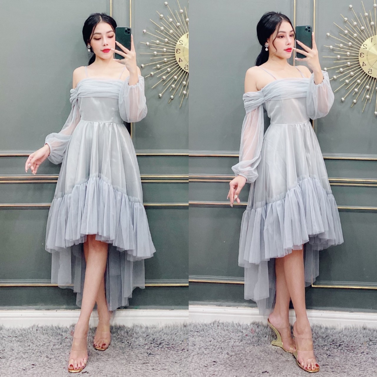 đầm cao cấp sang trọng