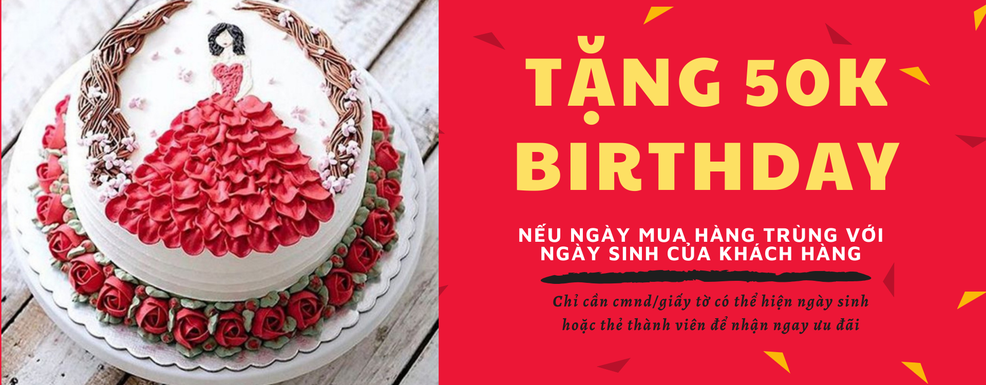 Ưu đãi đặc biệt ngày sinh nhật khách hàng