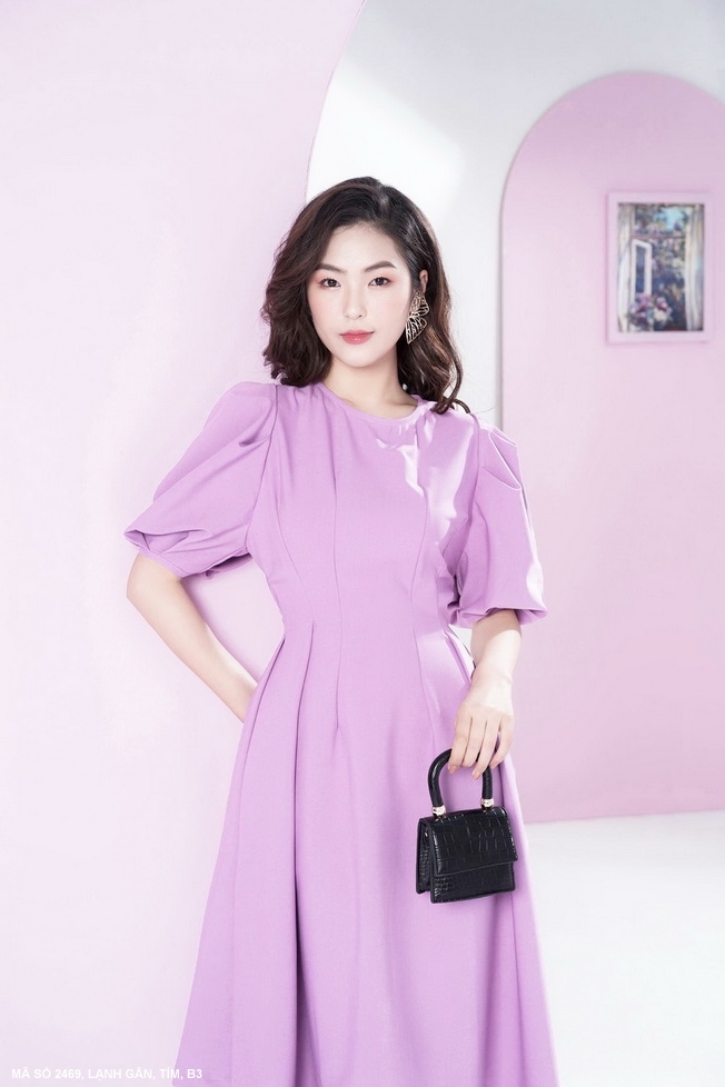 Mẫu maxi đi biển đẹp màu đỏ kín đáo - MG143 - Migu Shop