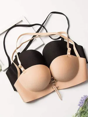 ÁO SU DÂY RÚT MÀU ĐEN NUDE TÔN VÒNG 1