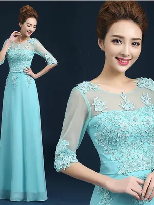 Đầm dạ hội xòe tay lỡ đính ngọc kết hoa sang trọng