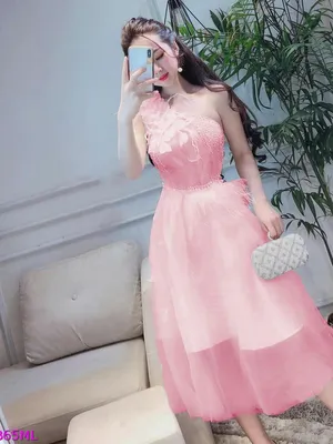 Đầm công chúa xòe lệch vai xinh xắn tuổi 17