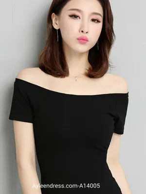 Áo thun trễ vai xinh xắn