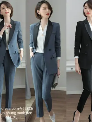 Bộ đồ quần áo Vest Blazer thiết kế cao cấp