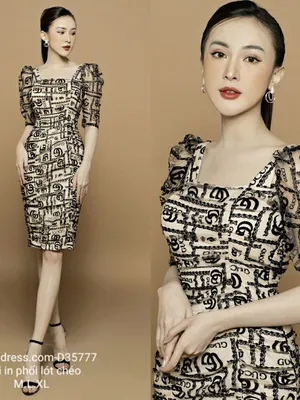Đầm body chữ tay lỡ