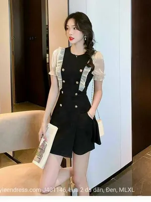 Set bộ short áo giả váy cao cấp