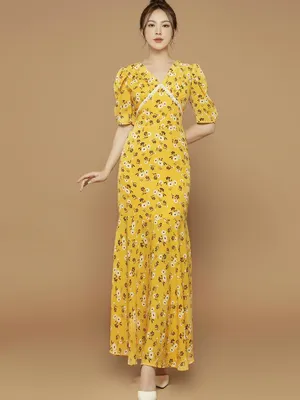 Maxi đuôi cá phối ren chân ngực