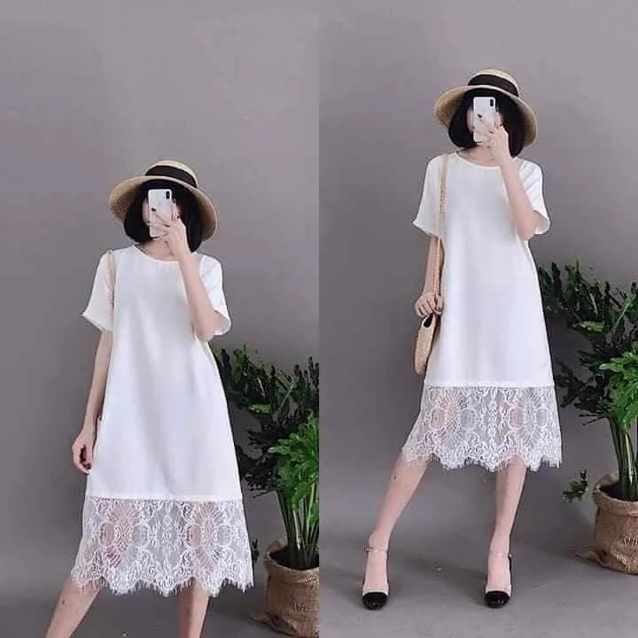 Chân váy dài màu trắng form rộng, chân váy maxi dáng suông thời trang công  sở Thái Châu Mỹ - Chân váy | ThờiTrangNữ.vn