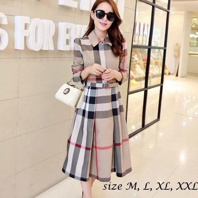 Outlet | Đầm xòe nhung chữ A tay lỡ cổ điển | My Way Fashion || Thời trang  thiết kế cao cấp