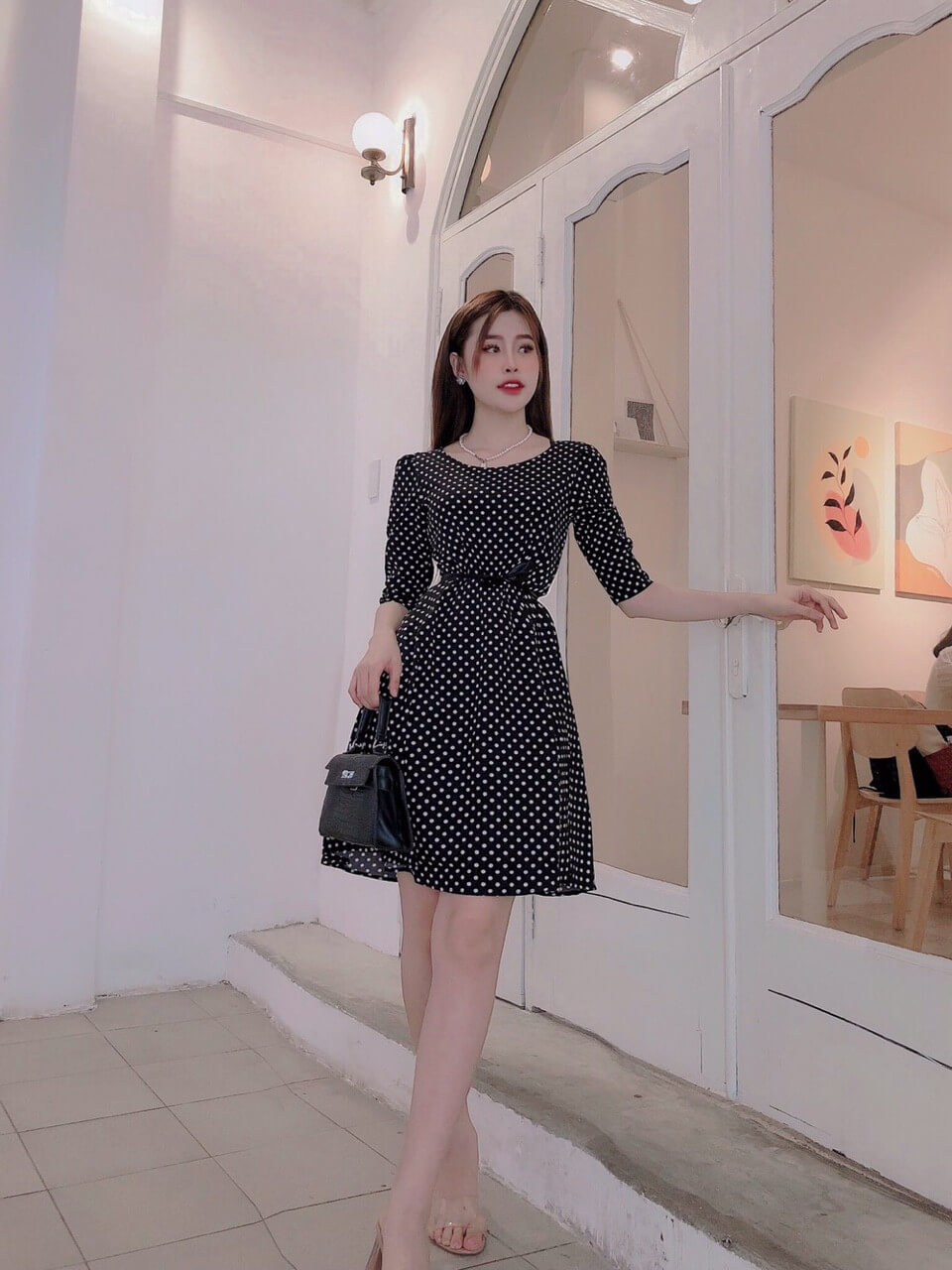 váy dự tiệc màu đen