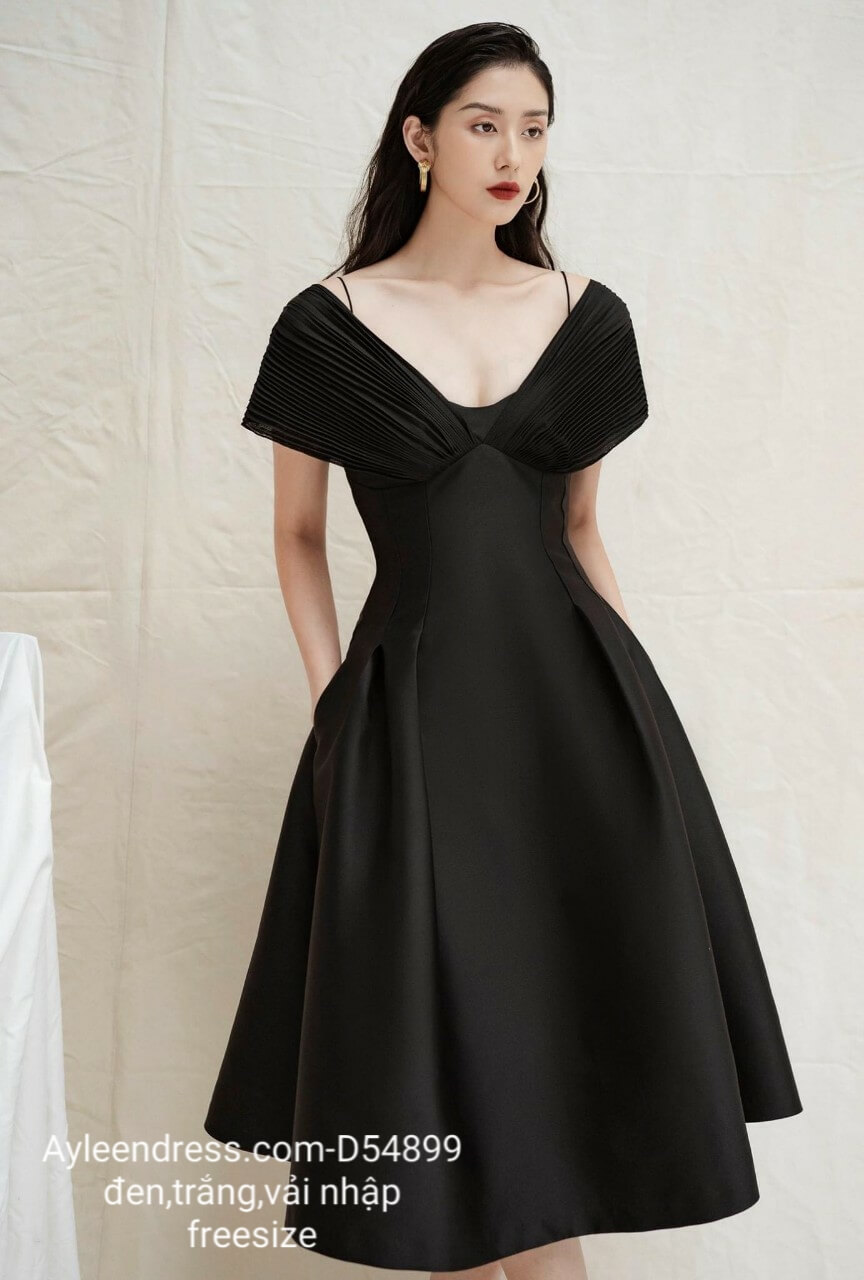 Những kiểu đầm đen sang trọng hot trend 2021 Những kiểu đầm đen sang trọng hot trend 2021