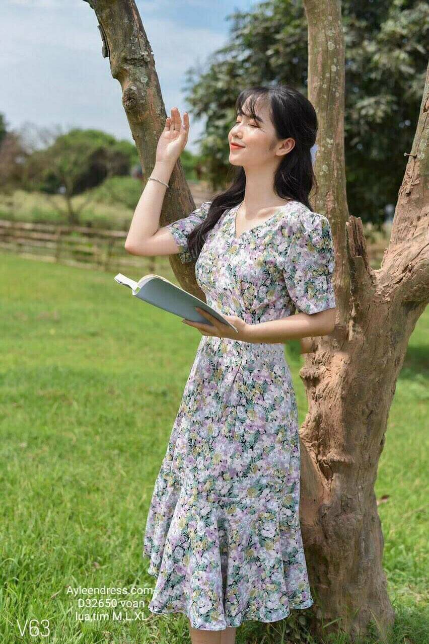 đầm đẹp đi chơi lễ