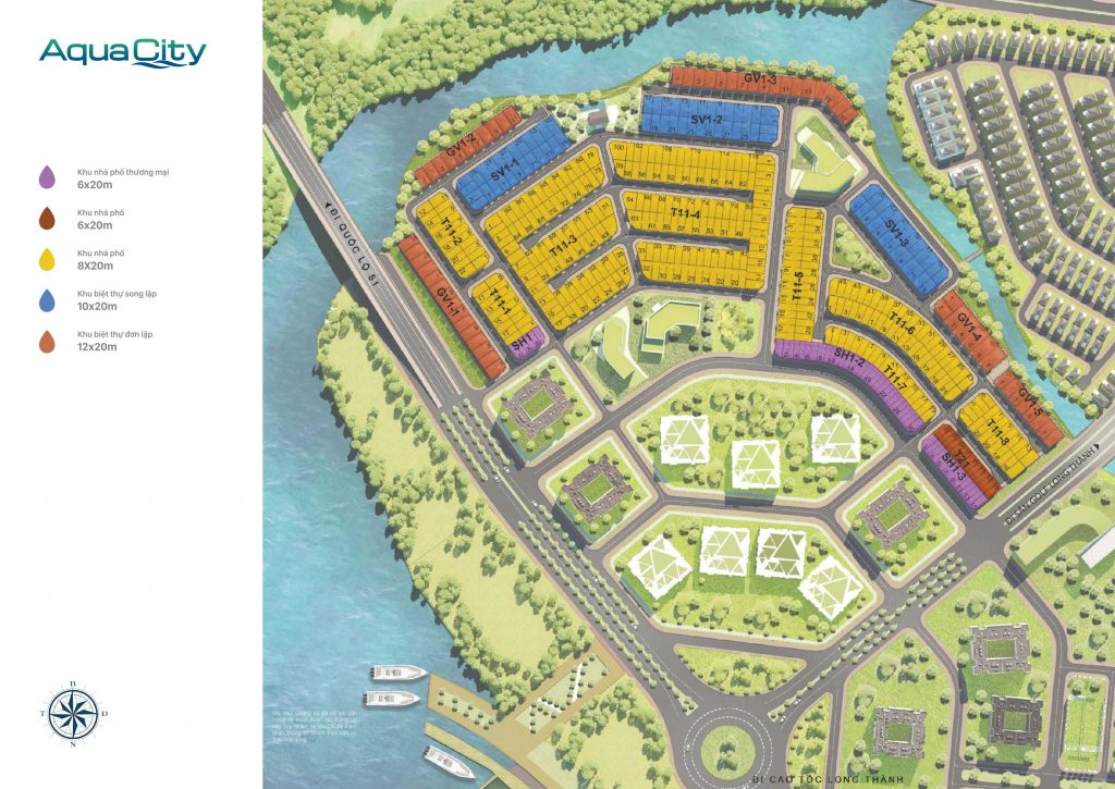 Nhà phố Aqua City Nhà phố Aqua City