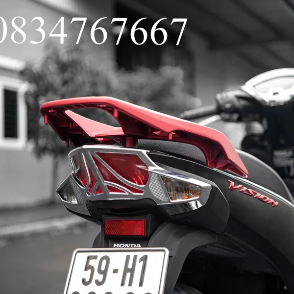 Chụp đèn lái mạ crom Vision 2020