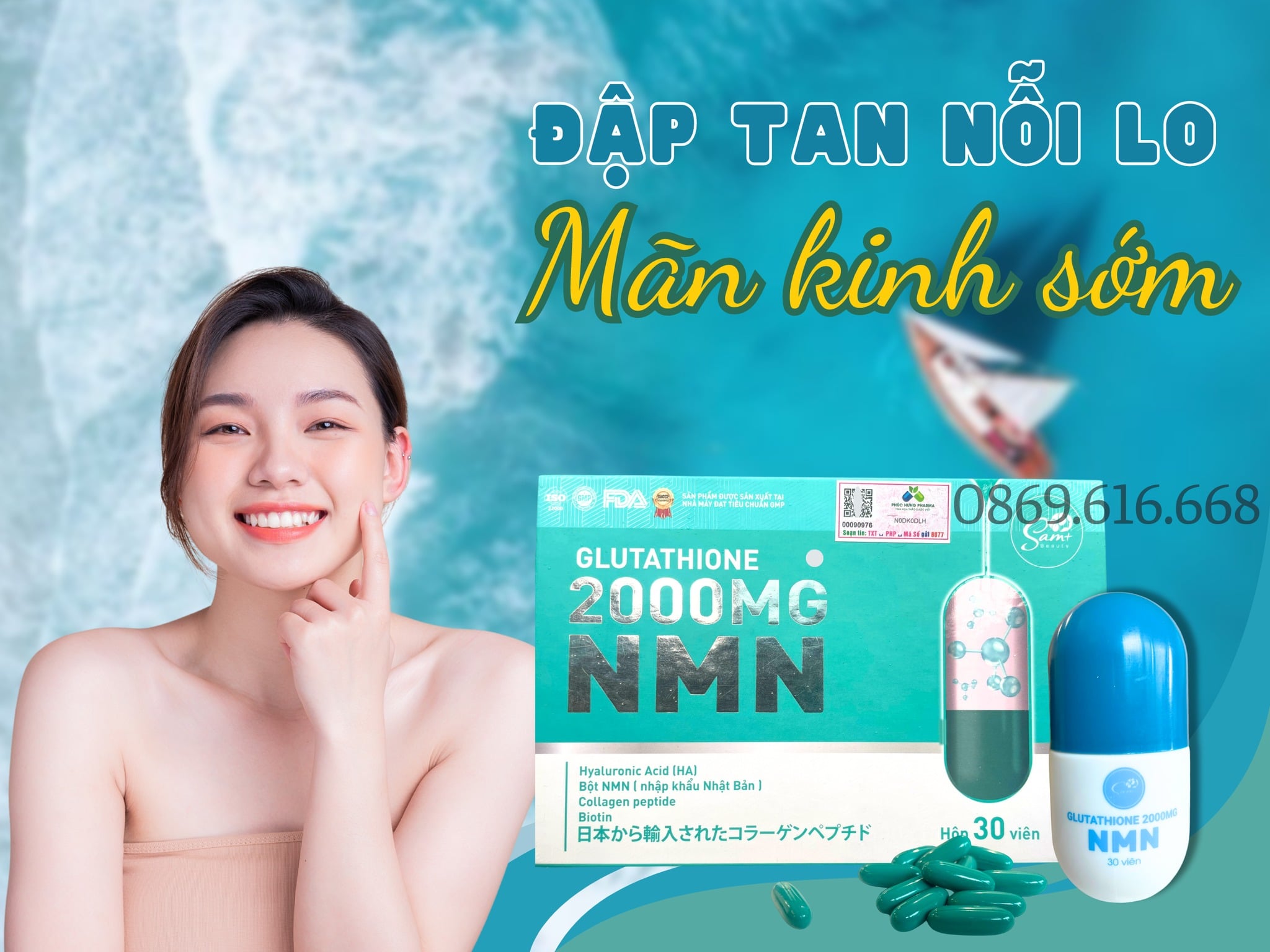 vin ung trng da glutathione 2000mg Mua Vin Glutathione 2000Mg, Vin Ung Trng Da Glu 2000 M Nm p Da Gim  Gi