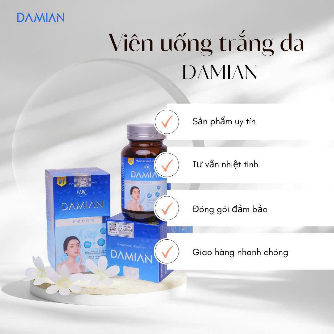 VIÊN UỐNG TRẮNG DA DAKAMI TƯỜNG VI DAMIAN CÓ TỐT KHÔNG