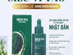 SERUM TÁI SINH DA SIÊU VI TẢO KIS 22 GREEN VITA