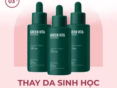 XÀI SERUM TÁI TẠO DA SIÊU VI TẢO GREEN VITA KHI NÀO NGƯNG