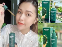 XÀI SERUM SIÊU VI TẢO GREEN VITA BỊ NGỨA