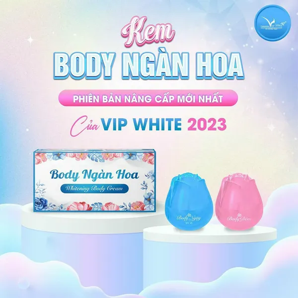 KEM BODY NGÀN HOA VIP WHITE