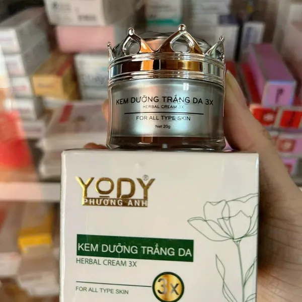 KEM FACE 3X DƯỠNG TRẮNG DA YODY WHITE PHƯƠNG ANH