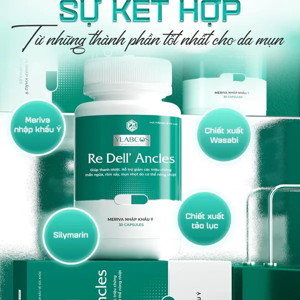 VIÊN UỐNG NGẮT MỤN RE DELL ANCLES DR LACIR