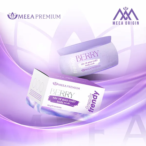 TẨY TẾ BÀO CHẾT BERRY BODY SCUB MEEA