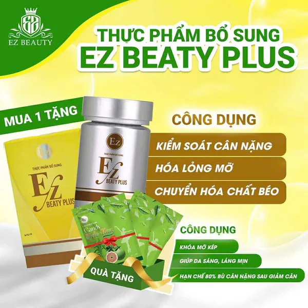 VIÊN UỐNG GIẢM CÂN EZ BEATY PLUS