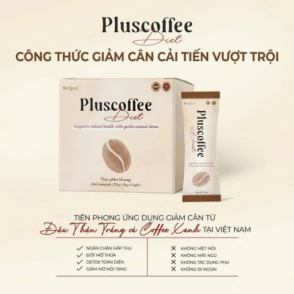 CÀ PHÊ GIẢM CÂN PLUSCOFFEE DIET