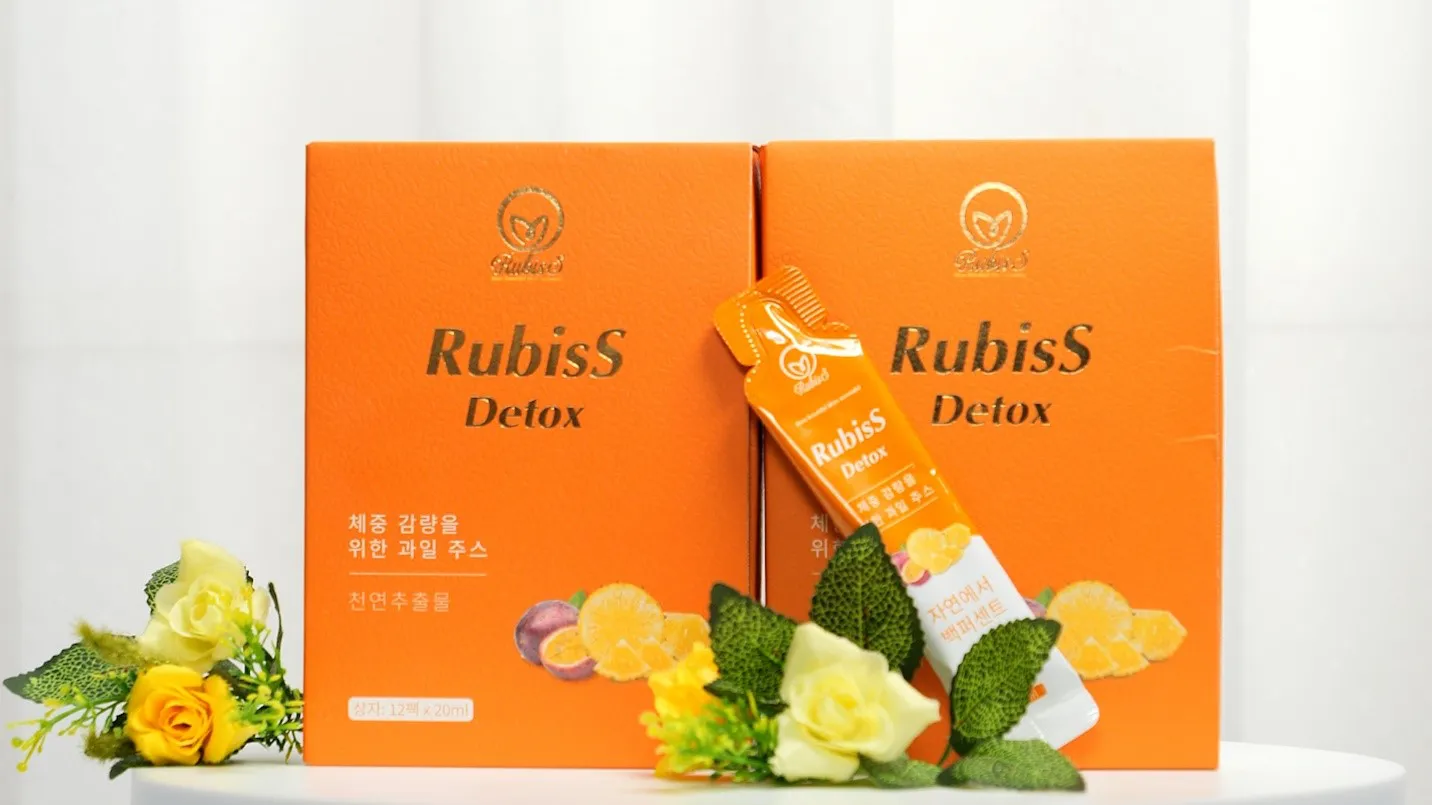 Tác dụng của giảm cân rubiss detox mà bạn không thể bỏ qua