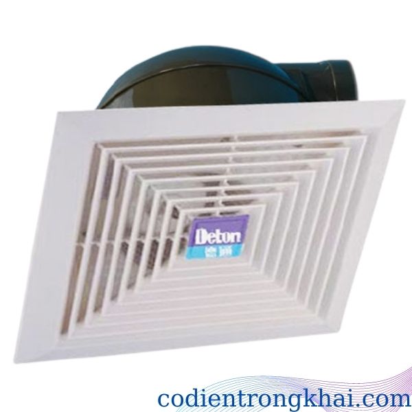 Quạt hút âm trần deton Quạt hút âm trần deton