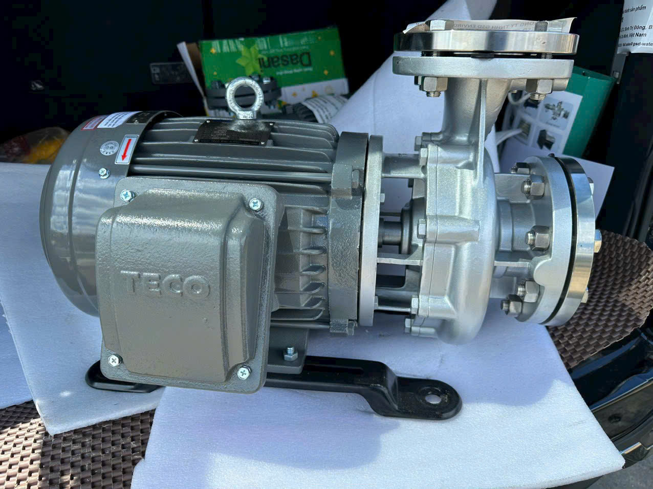 MÔ TƠ BƠM NƯỚC 3 PHA TECO MÔ TƠ BƠM NƯỚC 3 PHA TECO