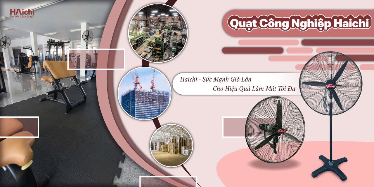 QUẠT TREO CÔNG NGHIỆP HAICHI QUẠT TREO CÔNG NGHIỆP HAICHI