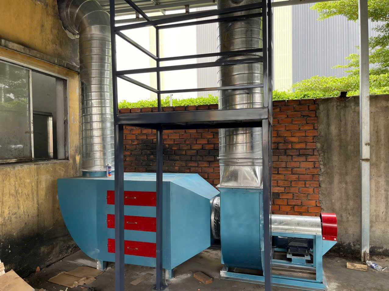 QUẠT HÚT LY TÂM GẮN ỐNG QUẠT HÚT LY TÂM GẮN ỐNG