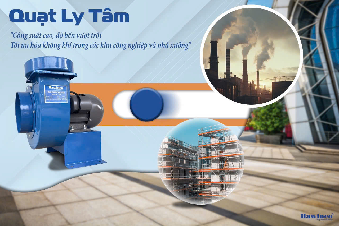 QUẠT HÚT LY TÂM TRUNG ÁP 1/2HP QUẠT HÚT LY TÂM TRUNG ÁP 1/2HP