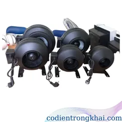 Quạt âm tường âm trần có ống